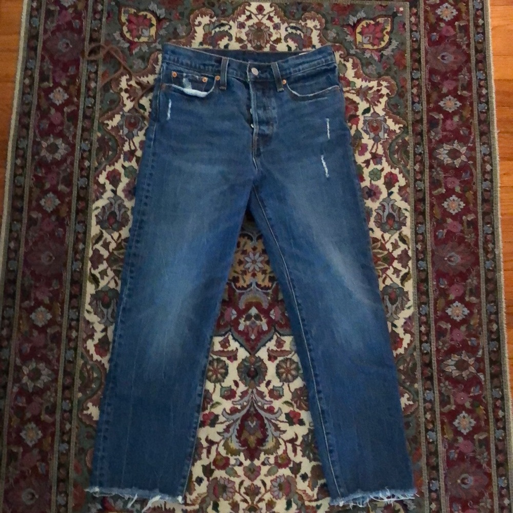 Levi’s Cropped Wedgie Fit Jeans